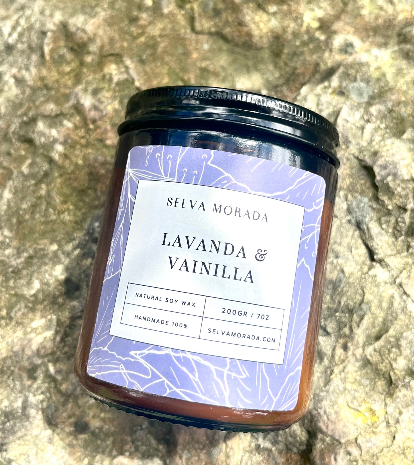 Vela aromática Lavanda Vainilla