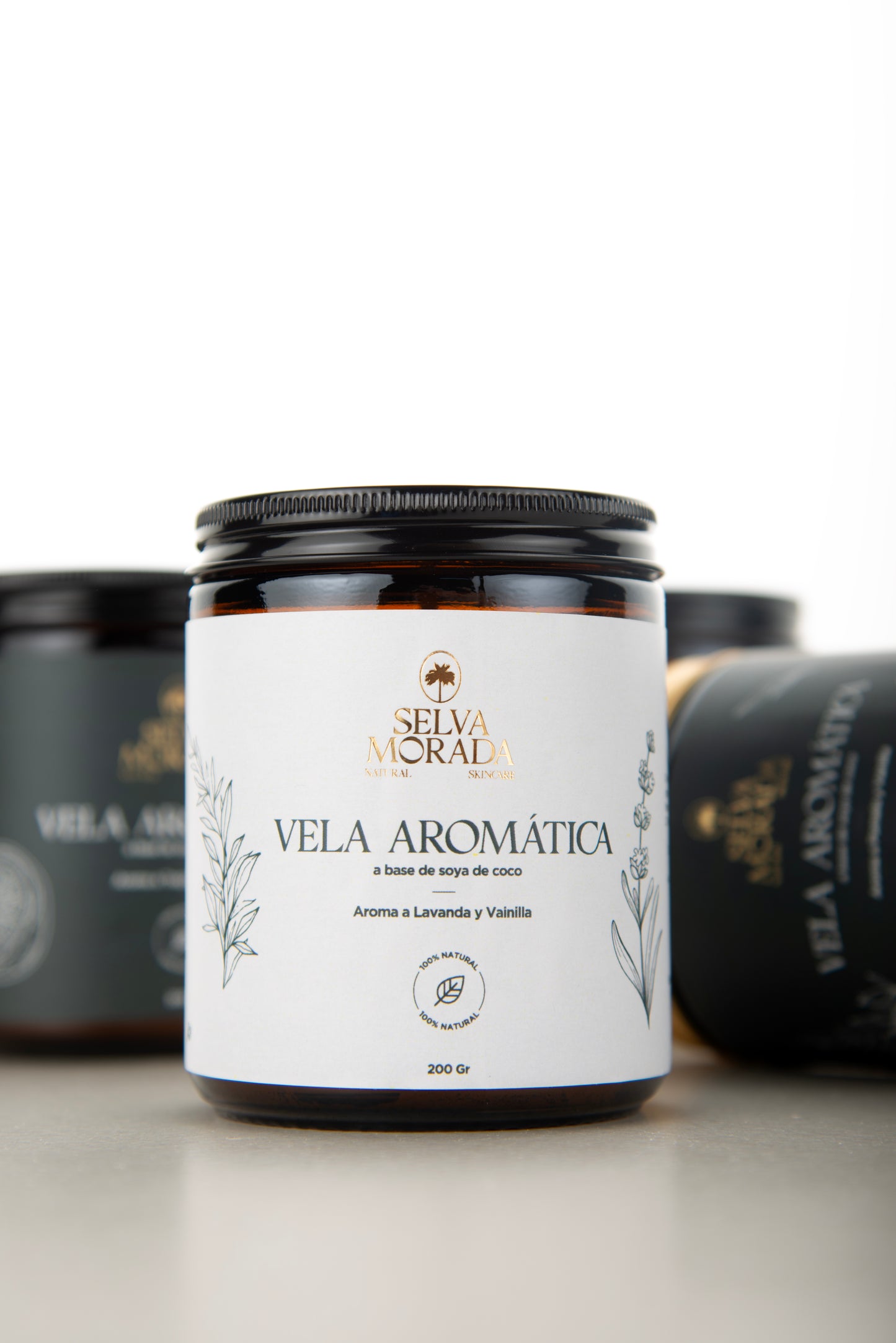 Vela aromática Lavanda Vainilla